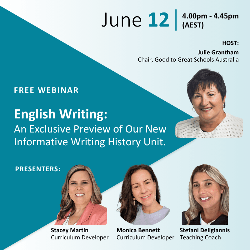 English Writing: An Exclusive Preview of Our New Informative Writing History Unit